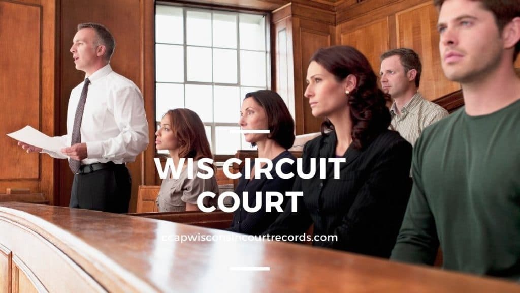 WIS Circuit Court CCAP Wisconsin Court Records